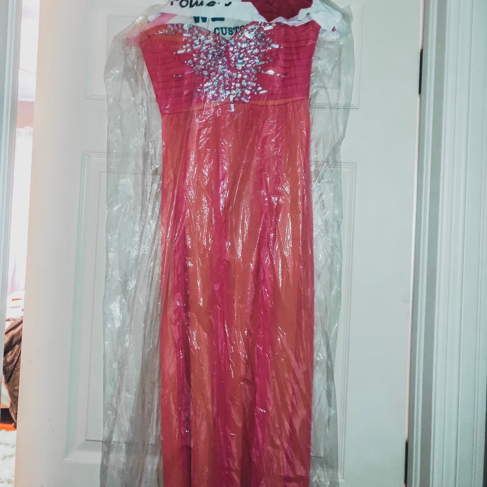 Prom dress from David’s Bridal